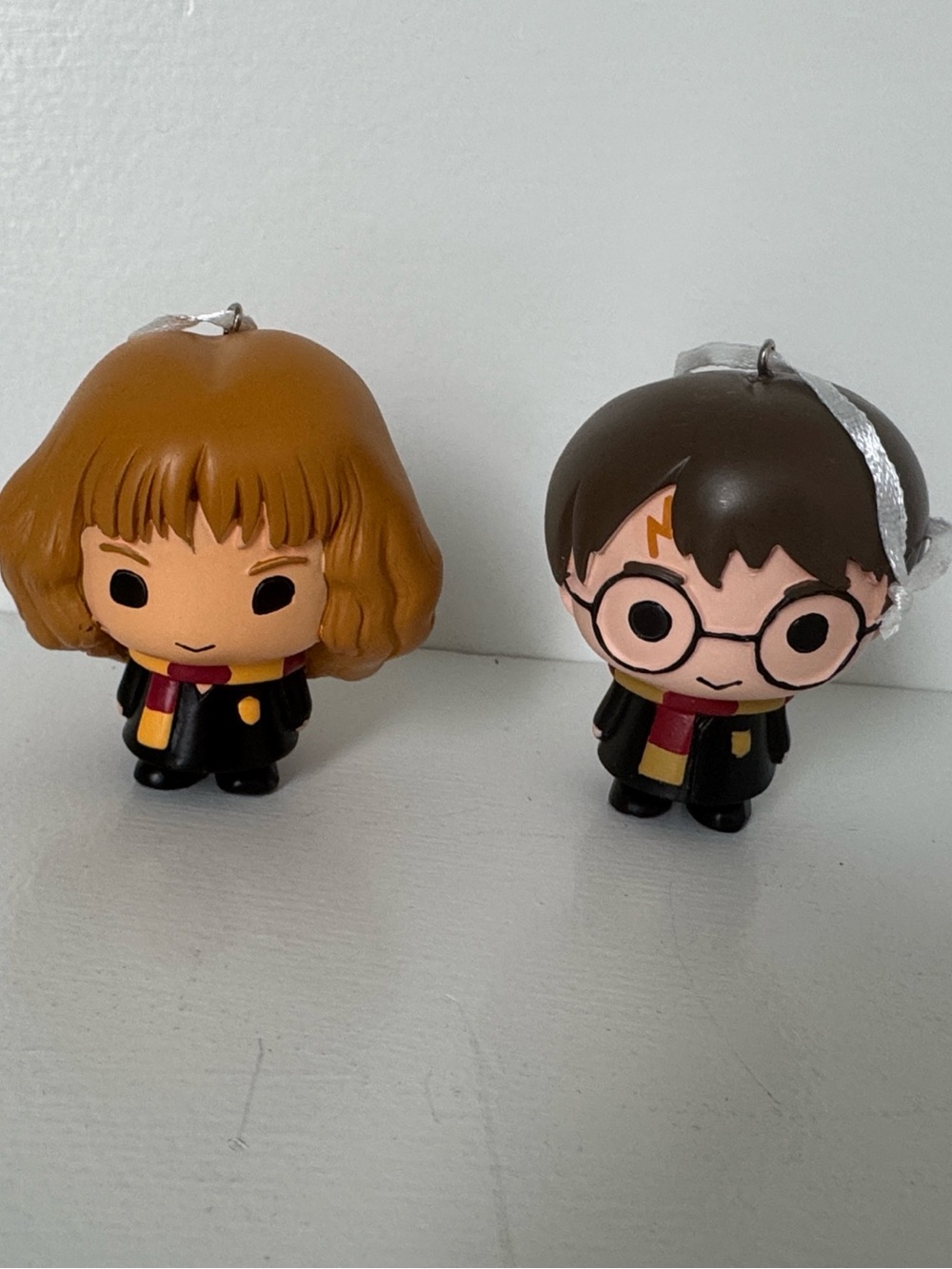 Harry Potter and Hermione ornaments